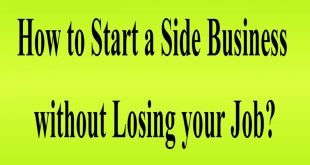 site business without losing job