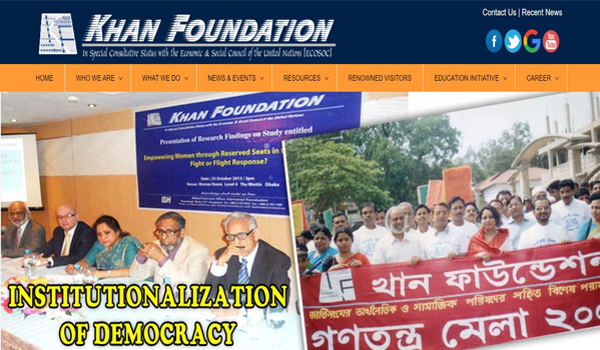 Khan Foundation job circular